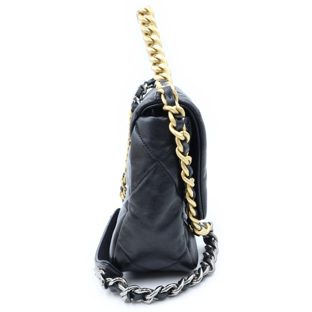 CHANEL(シャネル) CHANEL19 マトラッセ ココマーク シャイニーラムスキン 2wayバッグ チェーンショルダーバッグ AS1160 レディース