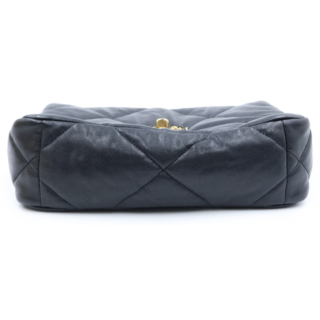 CHANEL(シャネル) CHANEL19 マトラッセ ココマーク シャイニーラムスキン 2wayバッグ チェーンショルダーバッグ AS1160 レディース