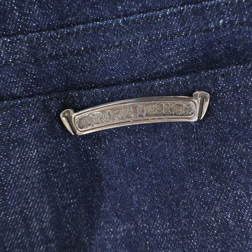 CHROME HEARTS(クロムハーツ) OLD FLEURKNEE DNM PANTS オールド フレアニー デニムパンツ インディゴ