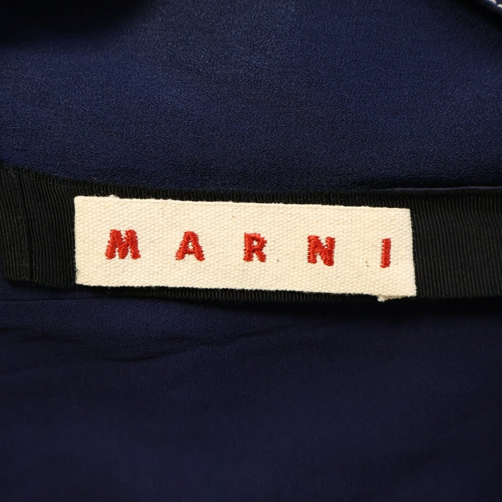 MARNI(マルニ) 19AW チュニック ワンピース ネイビー CAMA0229I0TV285 レディース
