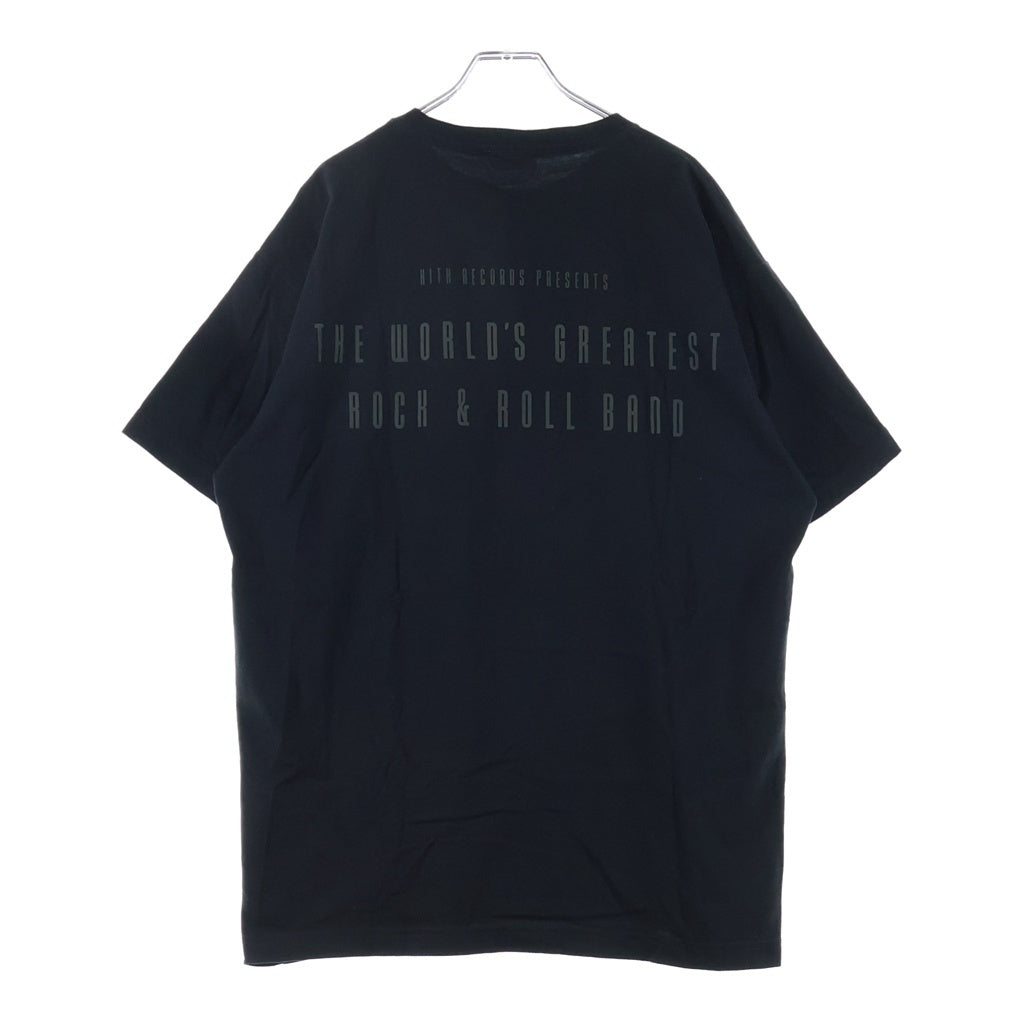 KITH(キス) x The Rolling Stones Monogram Tongue Tee Black ザローリングストーンズ モノグラム タン Tシャツ ブラック