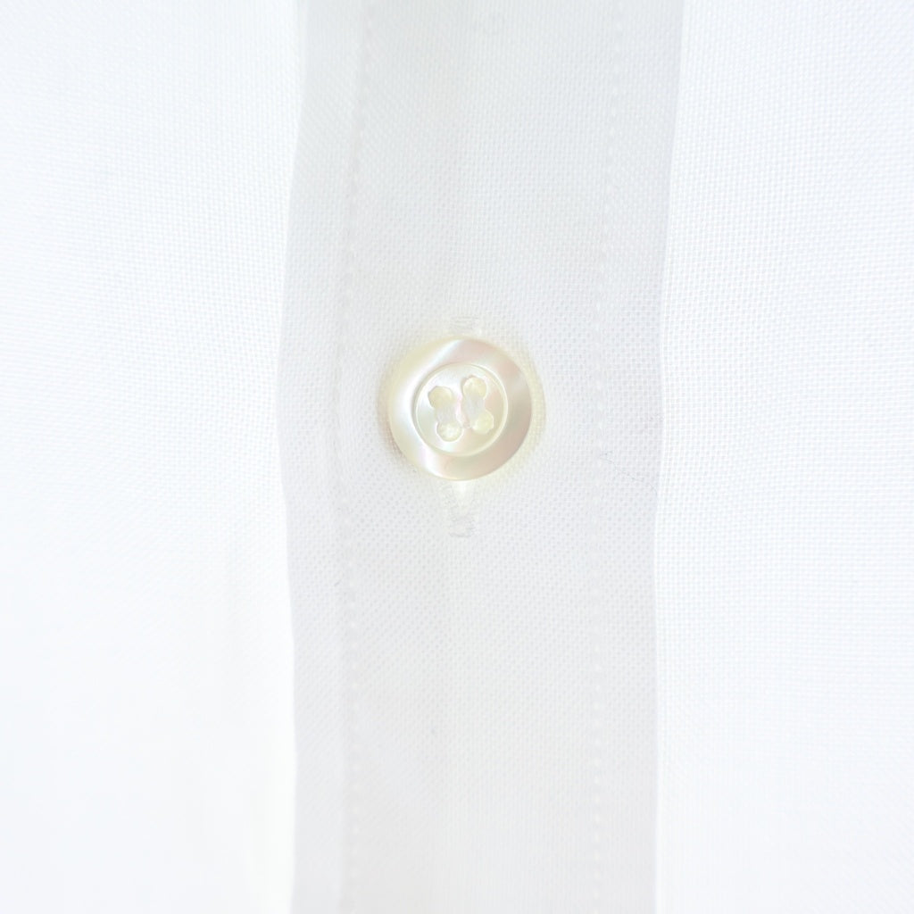 Maison Margiela(メゾンマルジェラ) 25SS ボタンダウン コットン 長袖シャツ ホワイト S50DL0505