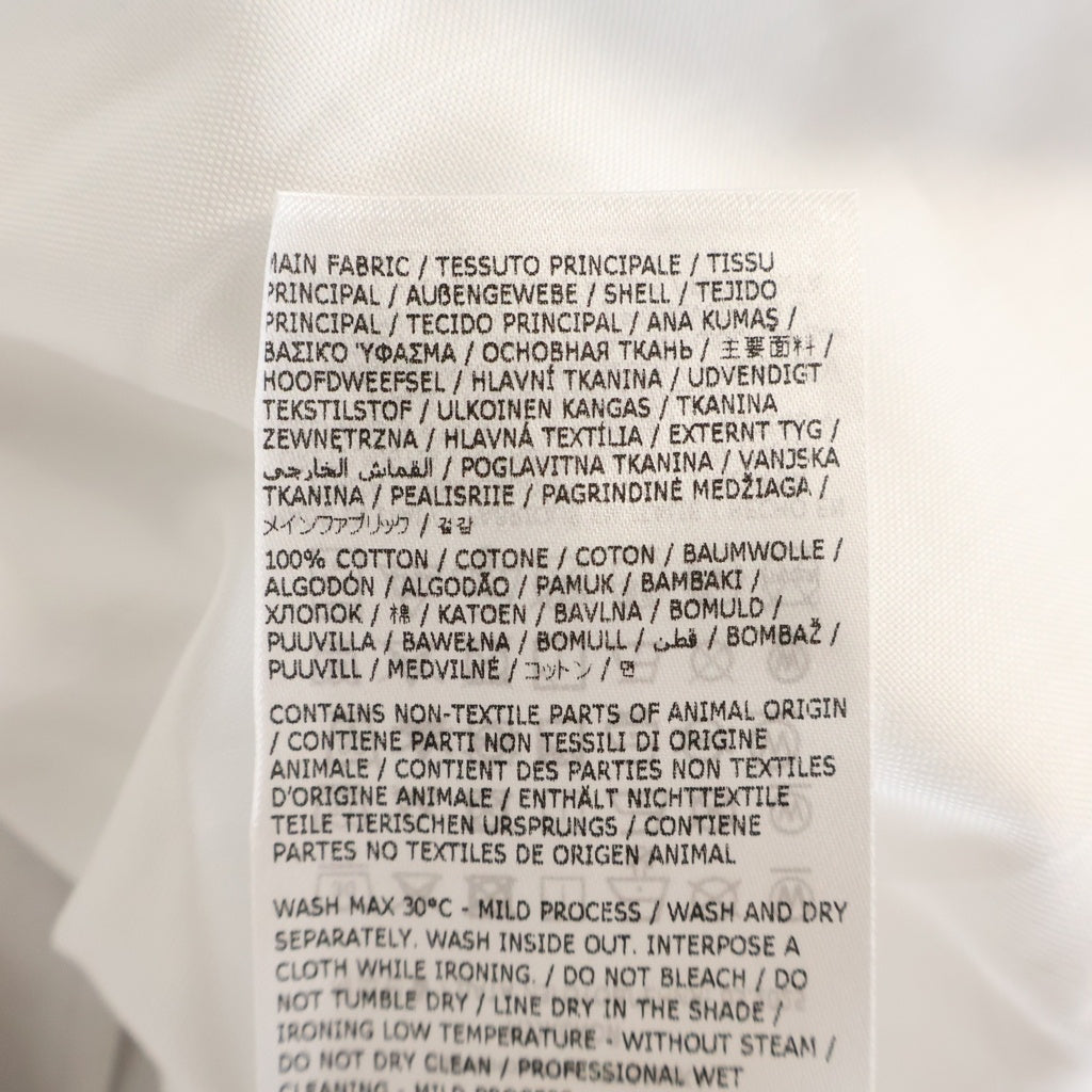 Maison Margiela(メゾンマルジェラ) 25SS ボタンダウン コットン 長袖シャツ ホワイト S50DL0505