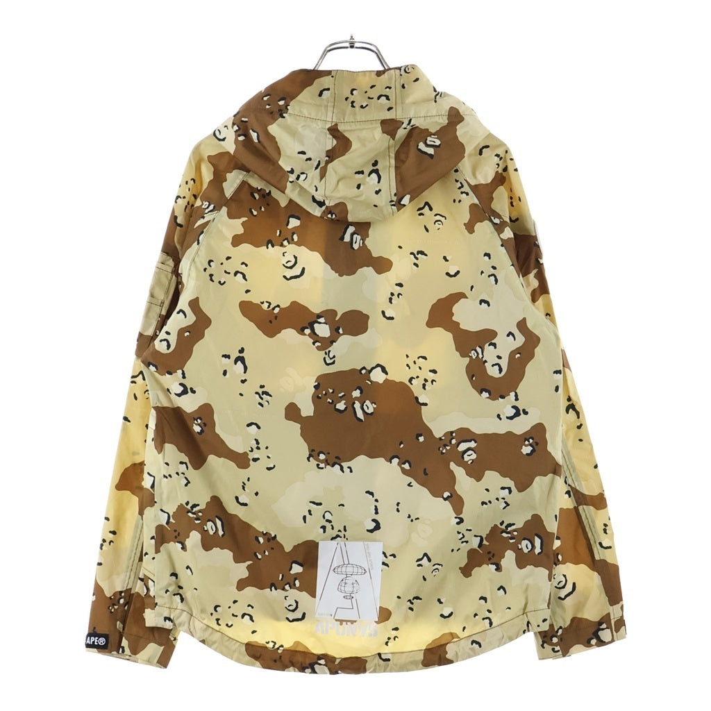 AAPE BY A BATHING APE(エーエイプバイアベイシングエイプ) カモフラ柄 マウンテンパーカー フーディー カモフラ AAPHJM7104XA6