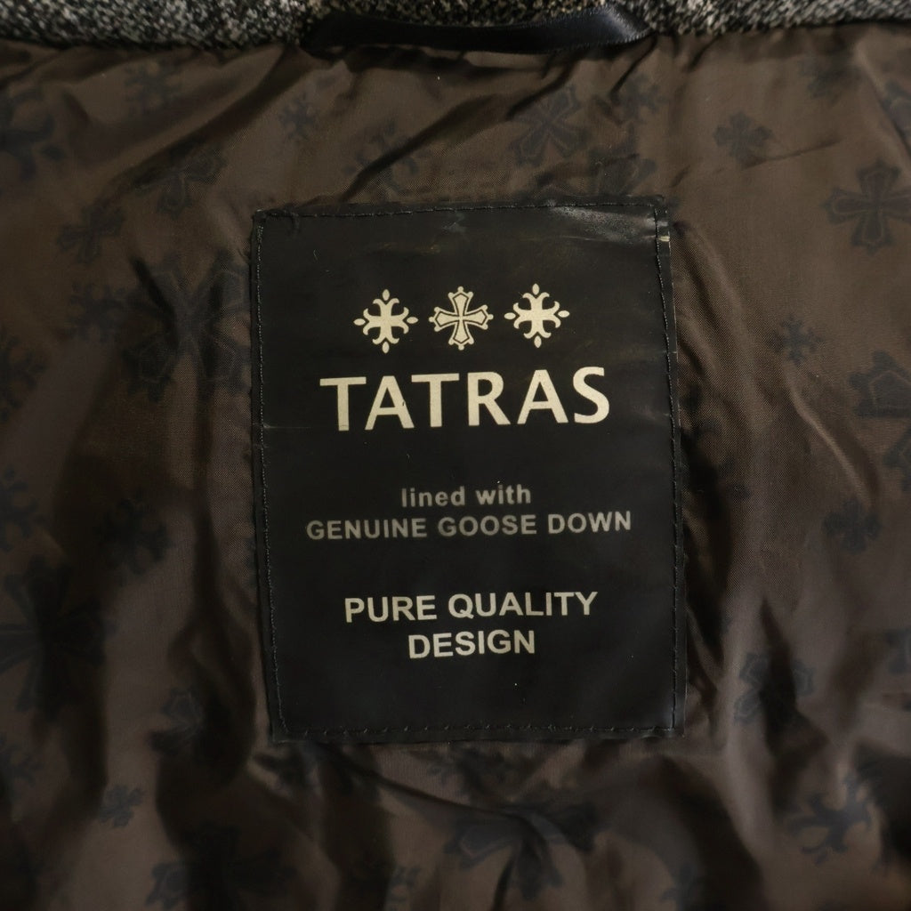 TATRAS(タトラス) ESARO JACKET エサロ フード付き ダウンジャケット グレー MTA16A4404