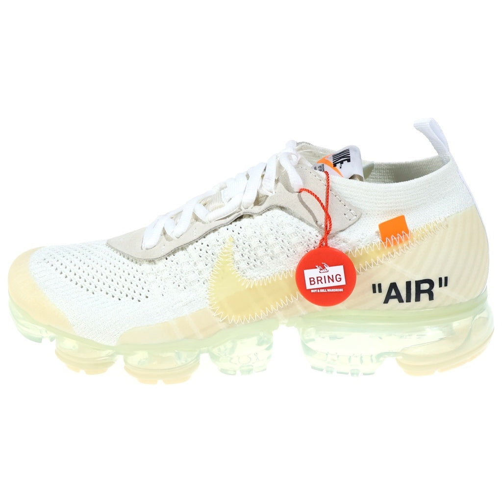 NIKE(ナイキ) ×OFF-WHITE AIR VAPORMAX オフ エアヴェイパーマックス ローカットスニーカー ホワイト US8/26cm AA3831-100