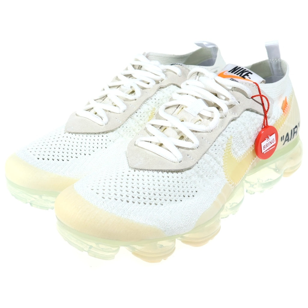 NIKE(ナイキ) ×OFF-WHITE AIR VAPORMAX オフ エアヴェイパーマックス ローカットスニーカー ホワイト US8/26cm AA3831-100