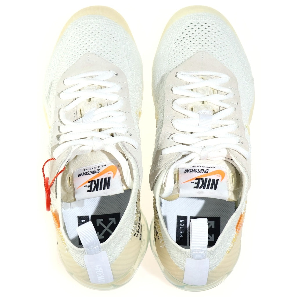 NIKE(ナイキ) ×OFF-WHITE AIR VAPORMAX オフ エアヴェイパーマックス ローカットスニーカー ホワイト US8/26cm AA3831-100