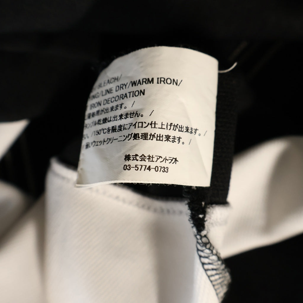 READY MADE(レディメイド) GAME SHIRT SMILE スマイル刺繍 長袖ゲームシャツ ブラック RE-P0-BK-00-00-249