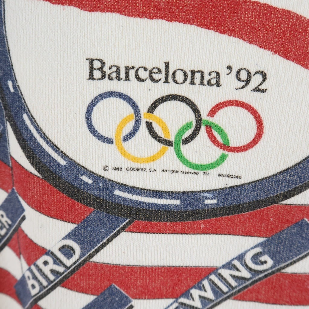 VINTAGE(ヴィンテージ) 1992 Dream team Sweatshirt バルセロナオリンピック ドリームチーム スウェット ホワイト