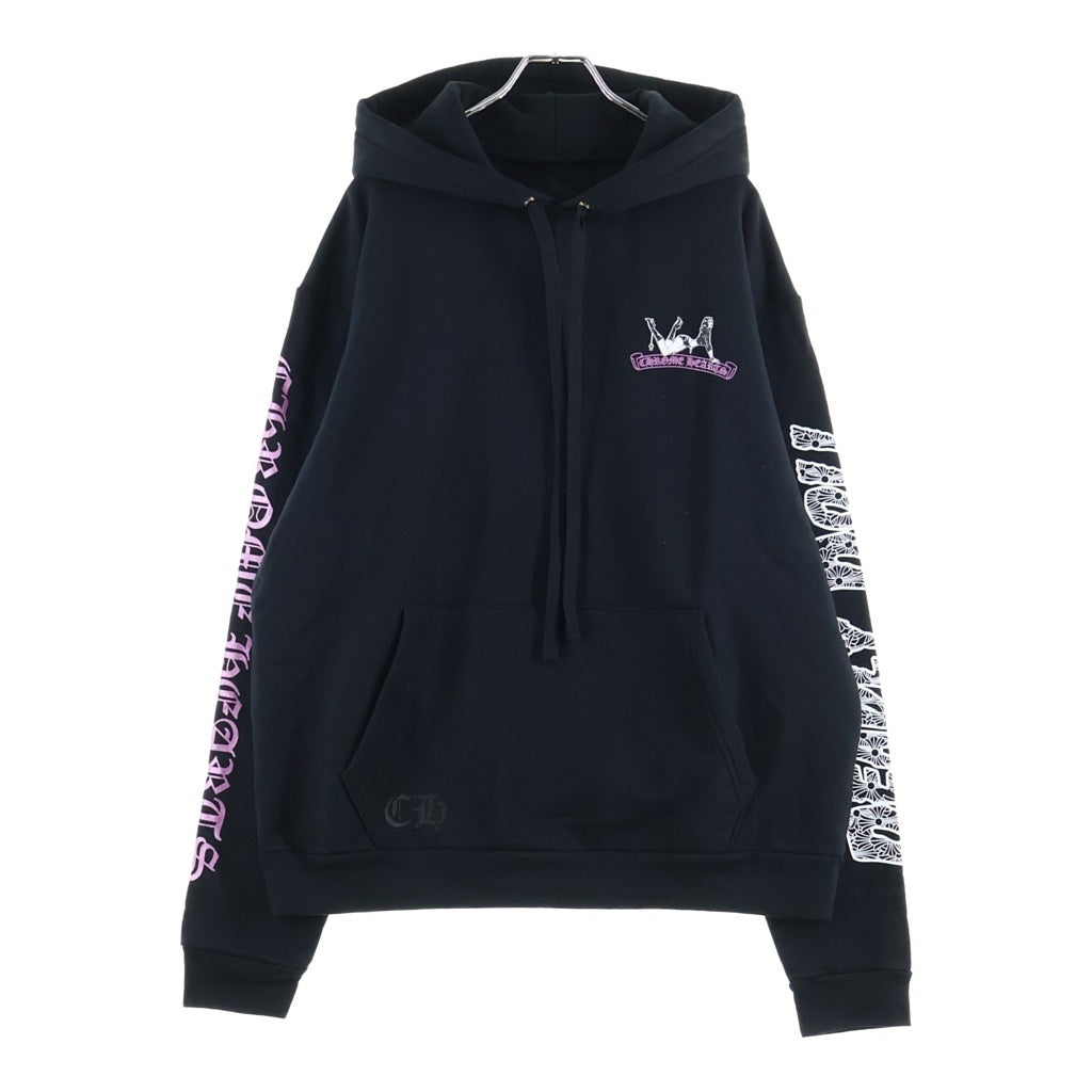 CHROME HEARTS(クロムハーツ) 26SS DEADLY DOLL SWTSHRT PLVR LTD デッドリードール プルオーバースウェットパーカー フーディー ブラック