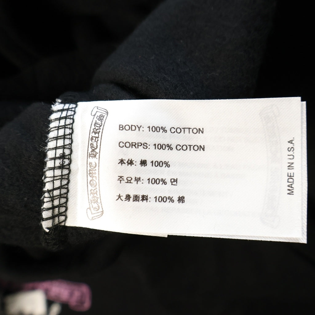 CHROME HEARTS(クロムハーツ) 26SS DEADLY DOLL SWTSHRT PLVR LTD デッドリードール プルオーバースウェットパーカー フーディー ブラック