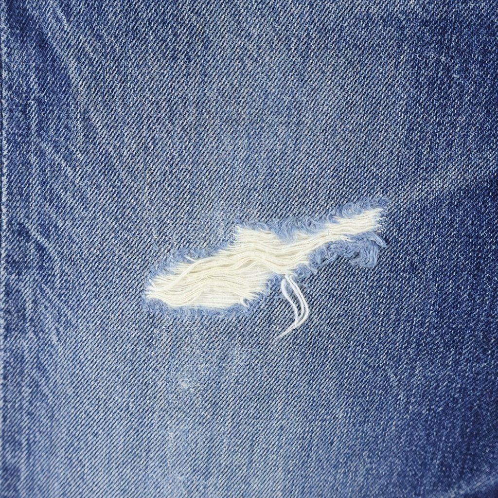 Levi's(リーバイス) 00s VINTAGE 501XX 復刻 USA製 BIGE ボタン裏555 バレンシア工場 ストレートデニムパンツ インディゴ