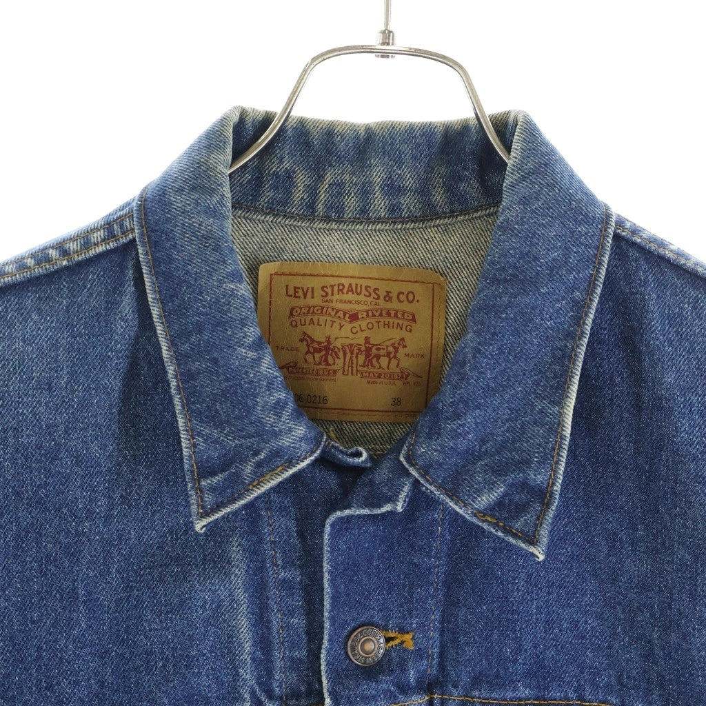 Levi's(リーバイス) 80s VINTAGE USA製 70506-0216 ボタン裏527 2nd デニムトラッカージャケット インディゴ