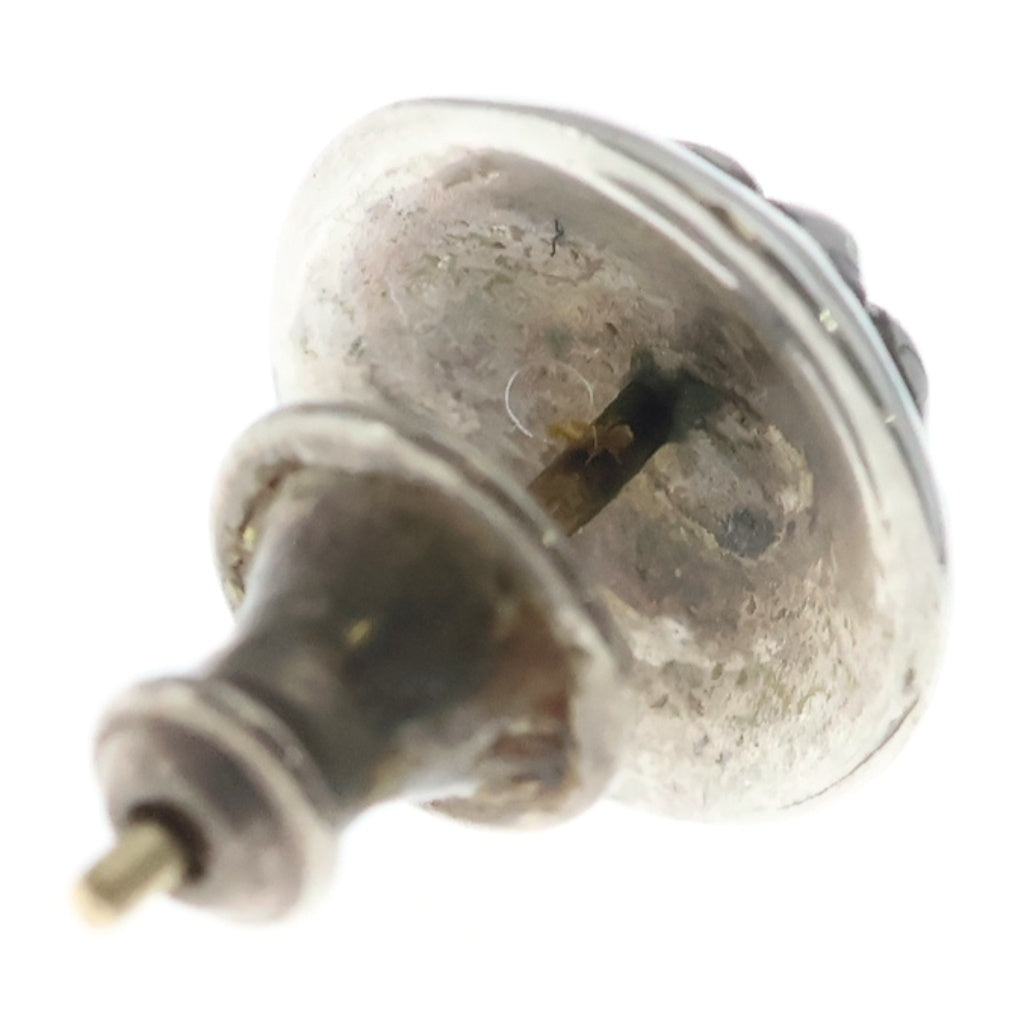 CHROME HEARTS(クロムハーツ) STUD CRSBLL クロスボールスタッドピアス シルバー BCA110