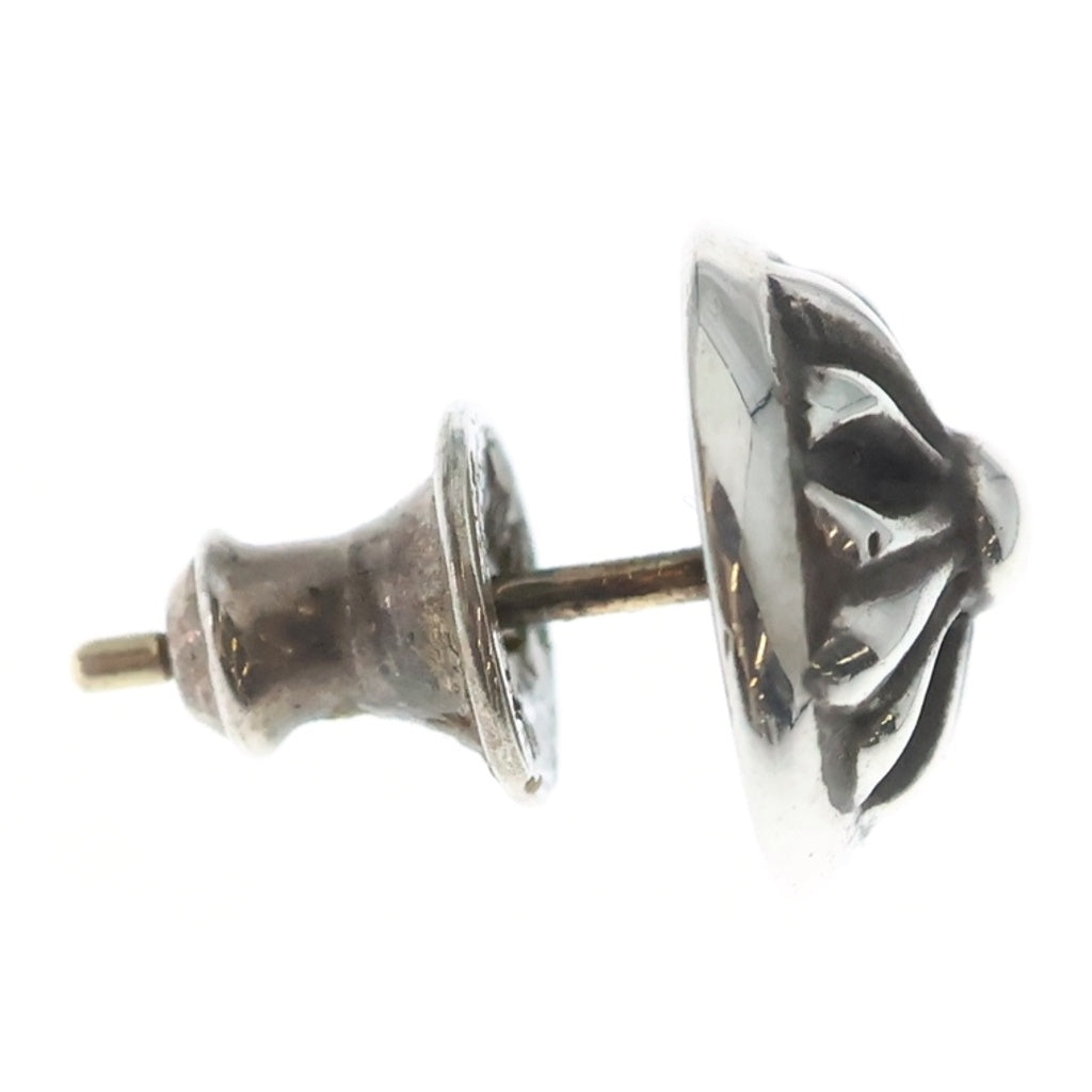 CHROME HEARTS(クロムハーツ) STUD CRSBLL クロスボールスタッドピアス シルバー BCA110