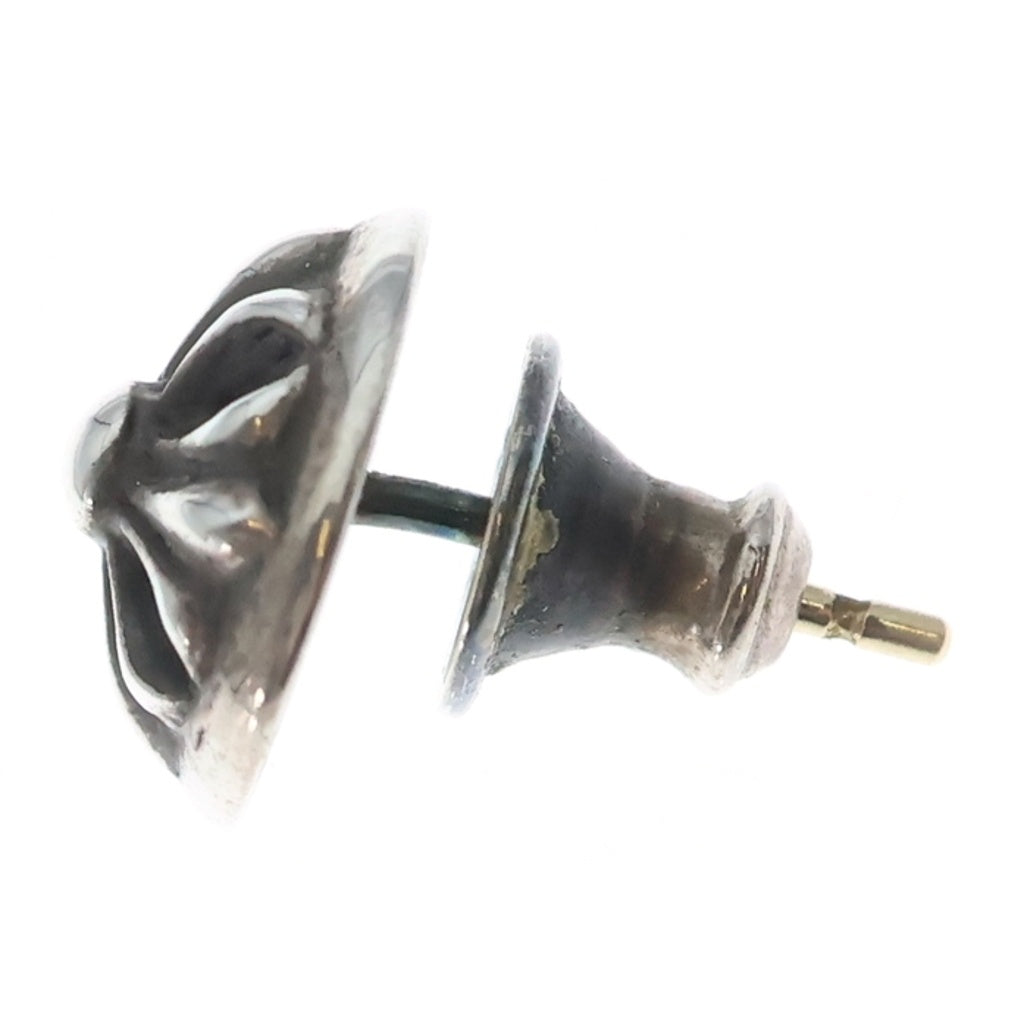 CHROME HEARTS(クロムハーツ) STUD CRSBLL クロスボールスタッドピアス シルバー BCA110