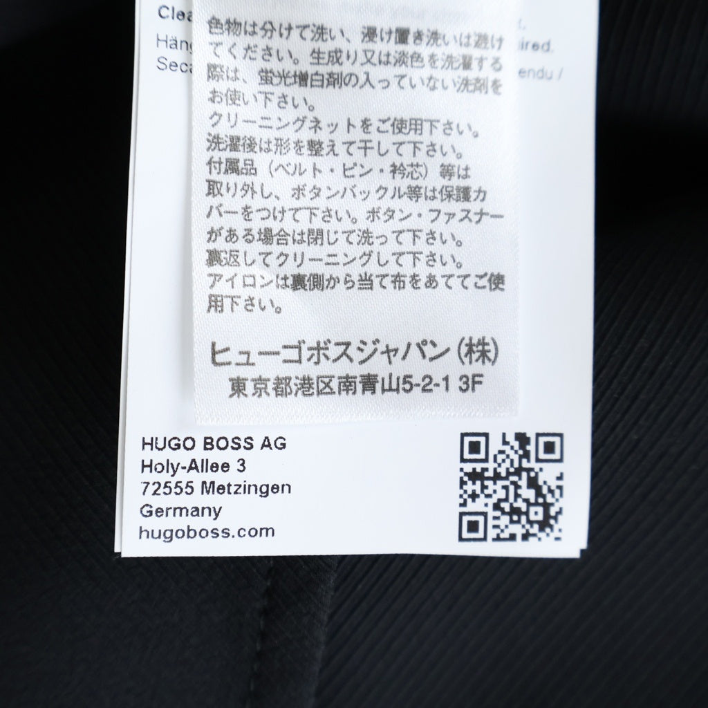 HUGO BOSS(ヒューゴボス) Blazers Slim Fit 50521592 スリムフィット テーラード ジャケット ブラック