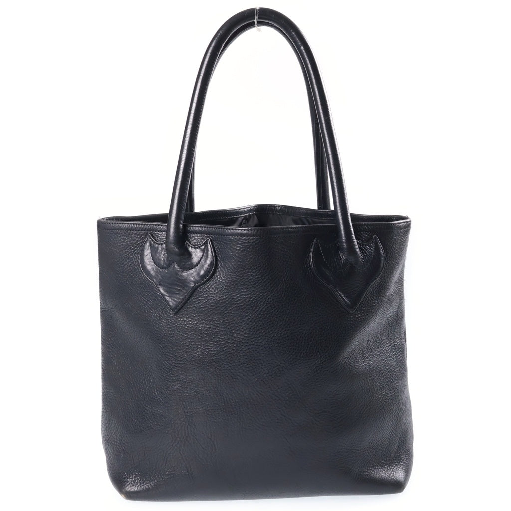 CHROME HEARTS(クロムハーツ) TOTE FS トート クロスパッチ レザートートバッグ ブラック