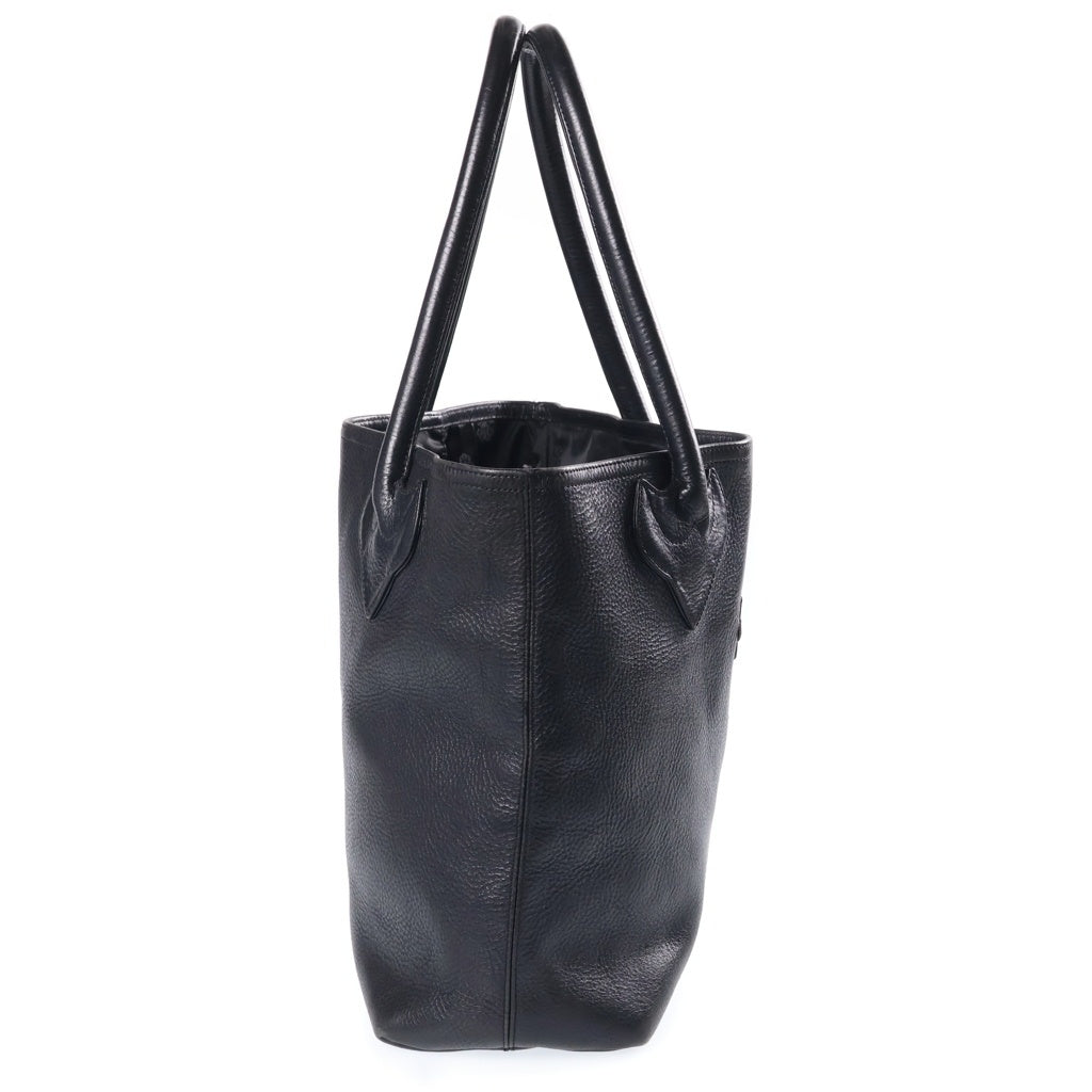 CHROME HEARTS(クロムハーツ) TOTE FS トート クロスパッチ レザートートバッグ ブラック
