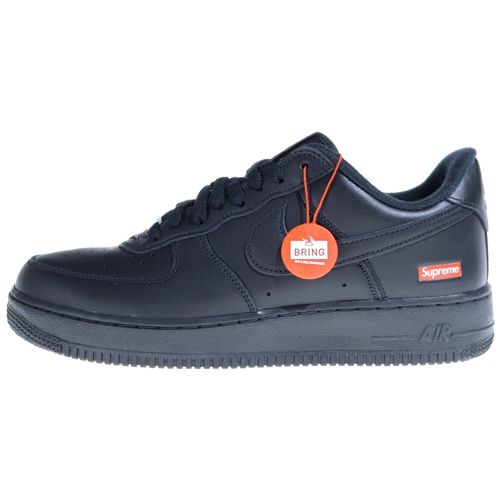 NIKE(ナイキ) ×Supreme Air Force 1 Low Black CU9225-001 ×シュプリーム エアフォース1 ローカットスニーカー シューズ US8.5/26.5cm ブラック