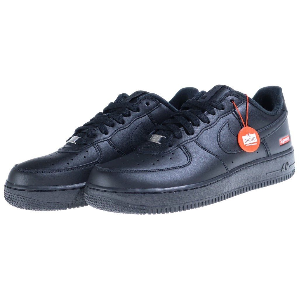 NIKE(ナイキ) ×Supreme Air Force 1 Low Black CU9225-001 ×シュプリーム エアフォース1 ローカットスニーカー シューズ US8.5/26.5cm ブラック
