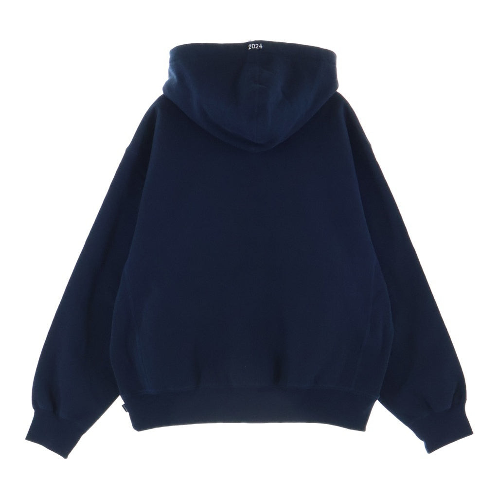 SUPREME(シュプリーム) 24AW Box Logo Hooded Sweatshirt Navy ボックス ロゴ フーディー パーカー スウェットシャツ ネイビー