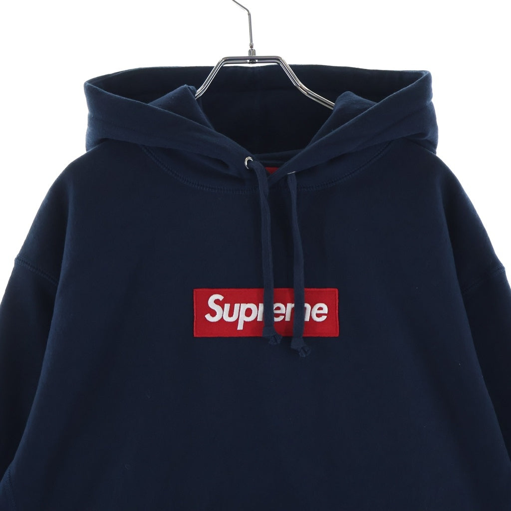 SUPREME(シュプリーム) 24AW Box Logo Hooded Sweatshirt Navy ボックス ロゴ フーディー パーカー スウェットシャツ ネイビー