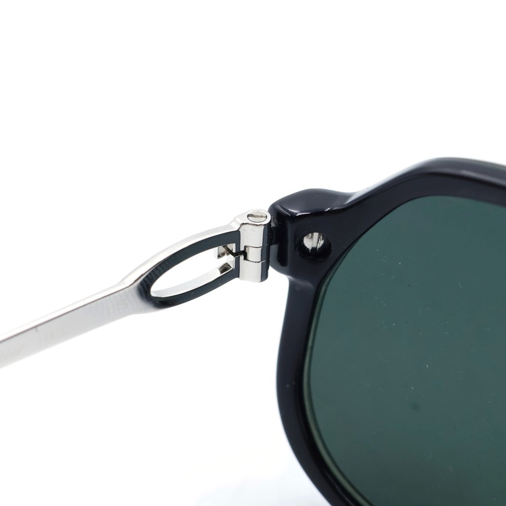 Cartier(カルティエ) Aviator Sunglass シルバーテンプル アビエーター サングラス アイウェア ブラック/シルバー