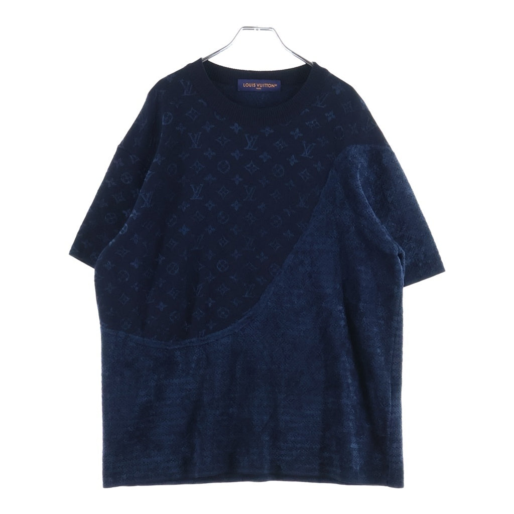 LOUIS VUITTON(ルイヴィトン) 25SS グラフィック ジャガード ニット カットソー RM251M SCW HSN82W ネイビー