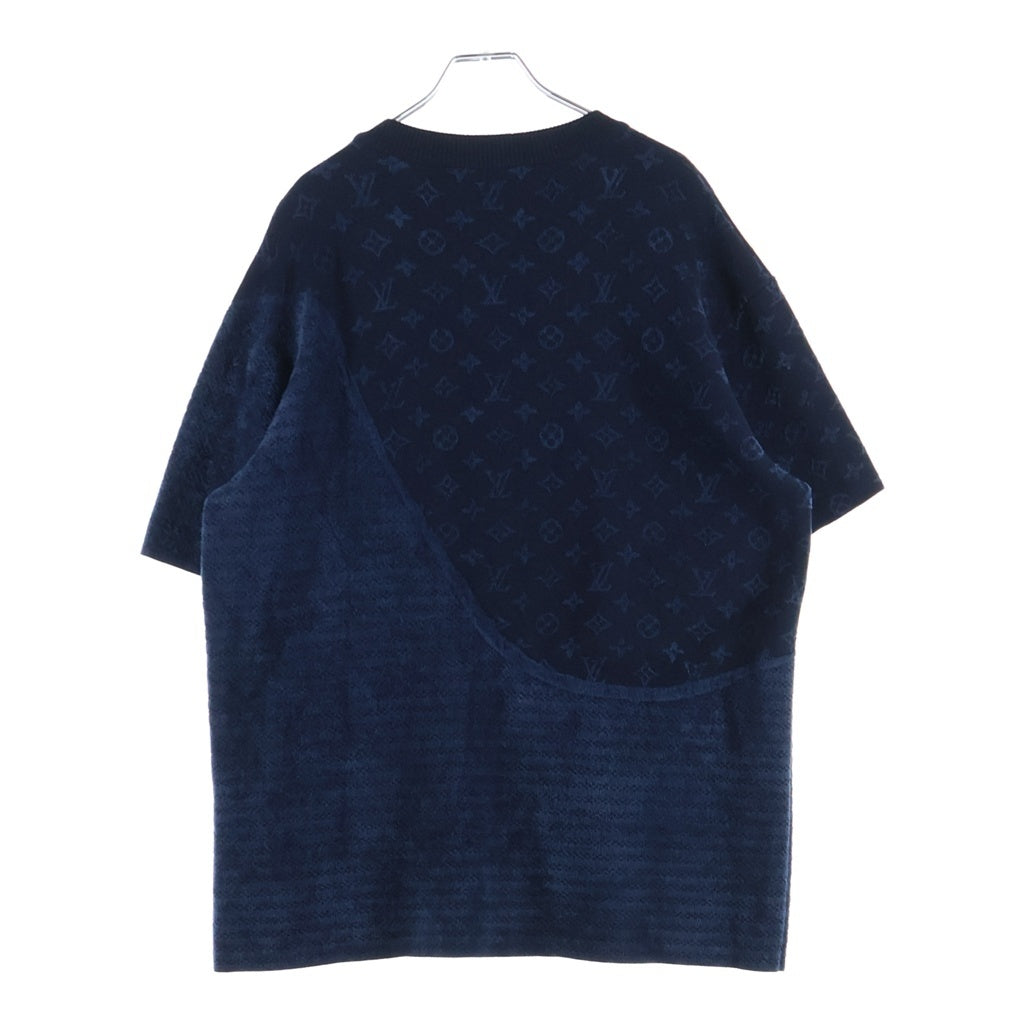 LOUIS VUITTON(ルイヴィトン) 25SS グラフィック ジャガード ニット カットソー RM251M SCW HSN82W ネイビー