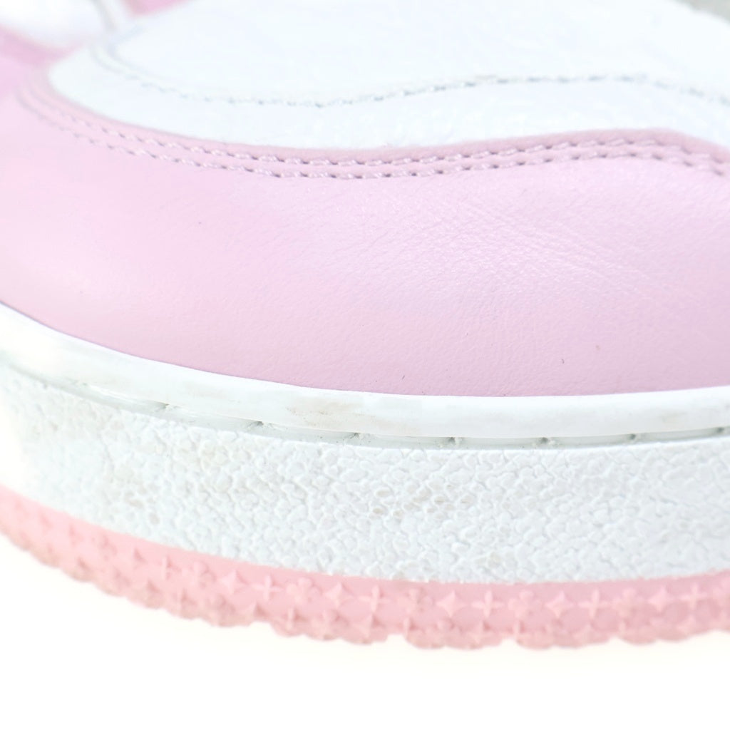 LOUIS VUITTON(ルイヴィトン) LV TRAINER LVトレイナー レザー ローカットスニーカー ホワイト/ピンク 1AGZCL