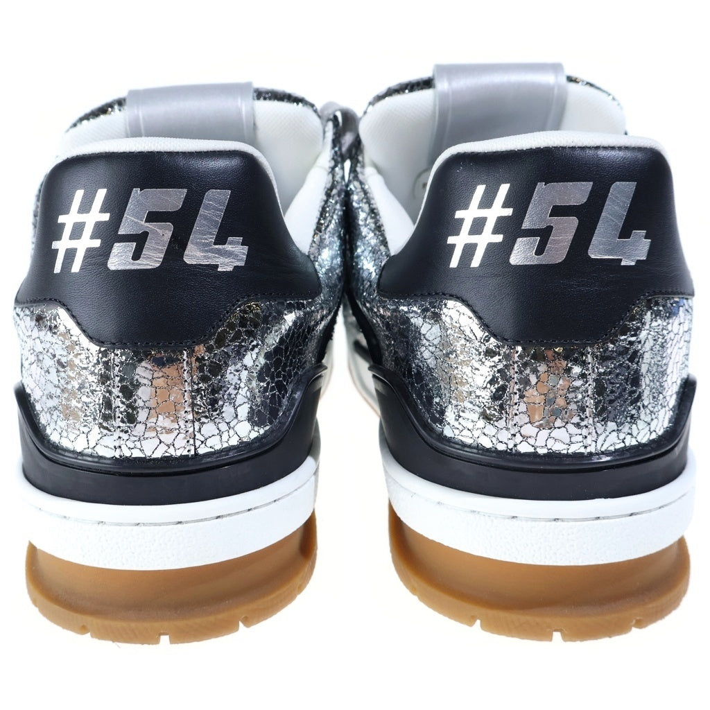 LOUIS VUITTON(ルイヴィトン) LV TRAINER LVトレイナー レザー ローカットスニーカー シルバー 1AJ989