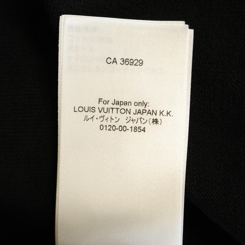LOUIS VUITTON(ルイヴィトン) モノグラム ナイロンポケット付き 半袖Tシャツ カットソー ブラック RM262ME ZLW HTN44W