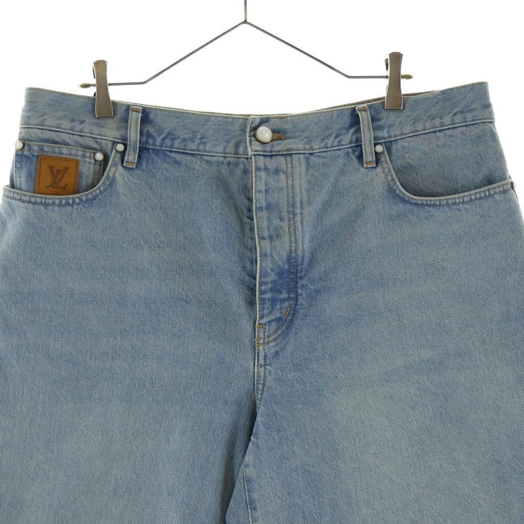 LOUIS VUITTON(ルイヴィトン) バギーショートパンツ ワイドショーツ ハーフパンツ デニム インディゴ RM251M PCP HTD52W