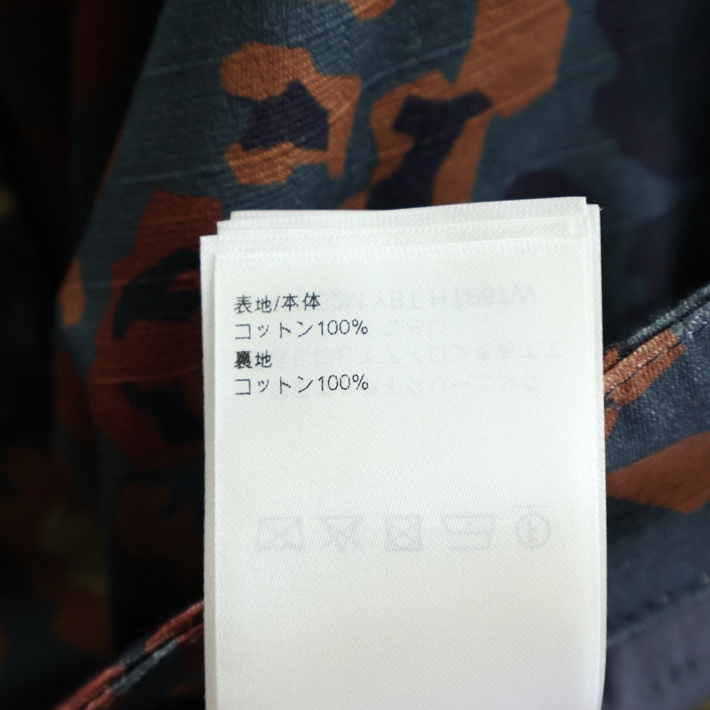 LOUIS VUITTON(ルイヴィトン) バギーショートパンツ ワイドショーツ ハーフパンツ デニム レオパード柄 マルチ RM252M YBT HTP67W