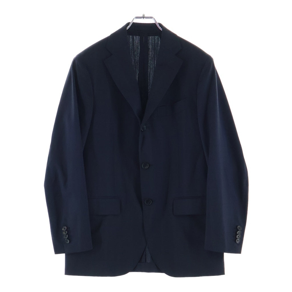 LARDINI(ラルディーニ) モヘア混 3ボタン段返り テーラードジャケット JC32485AQ ネイビー