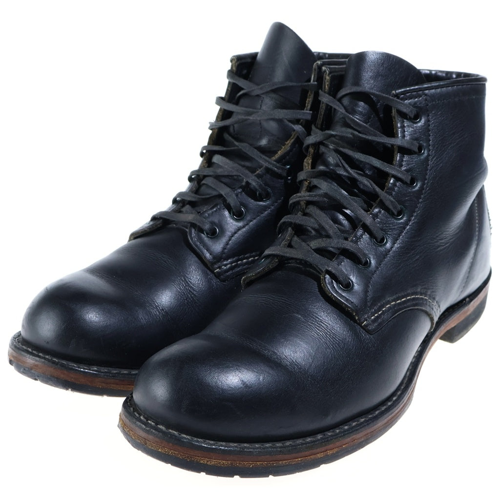 RED WING(レッド ウイング) ベックマン ラウンドブーツ レザー 9014 ブラック