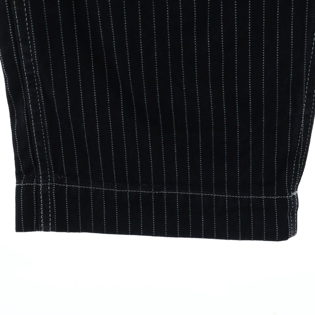 SCHOTT(ショット) OLD HICKORY DENIM オールドヒッコリー デニムパンツ ストライプ 782-5911002 ブラック