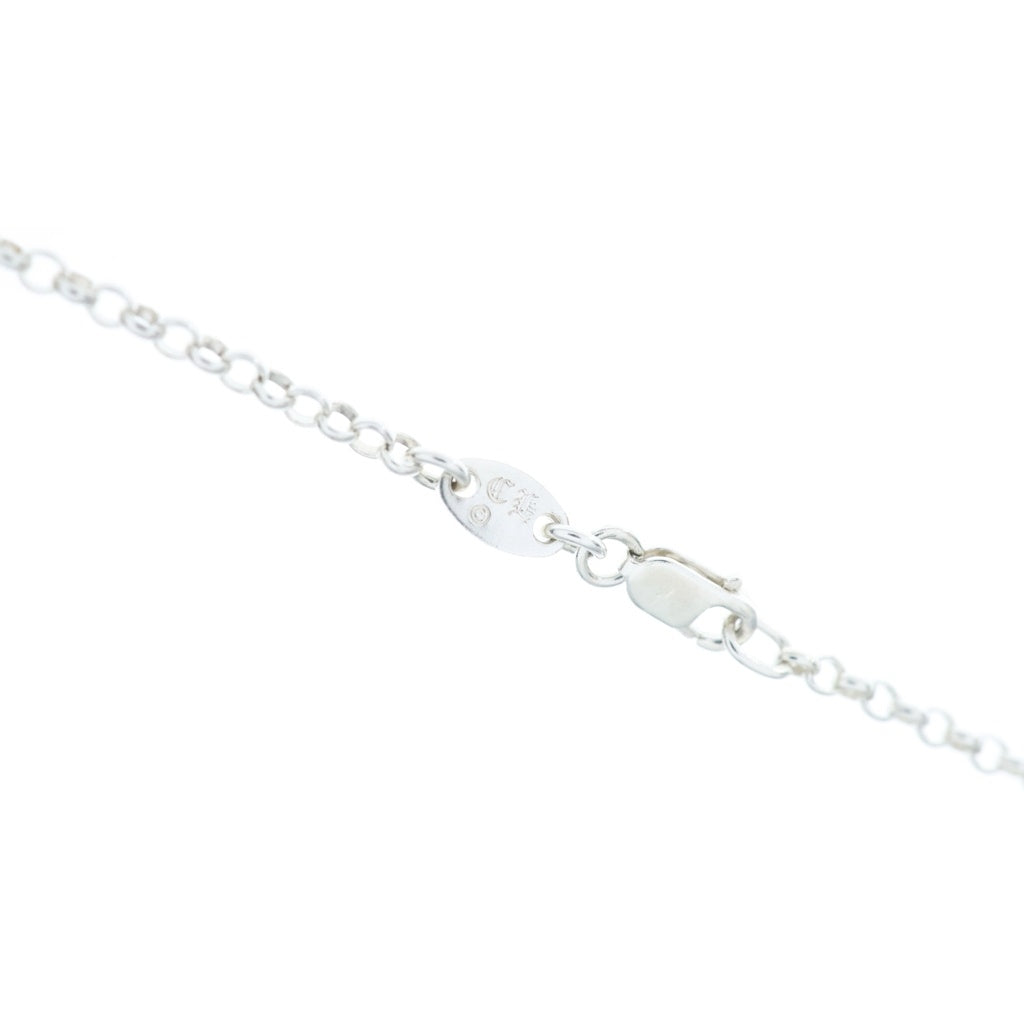 CHROME HEARTS(クロムハーツ) NECKCHAIN R18 ロールチェーンネックレス 18inch シルバー BCA083