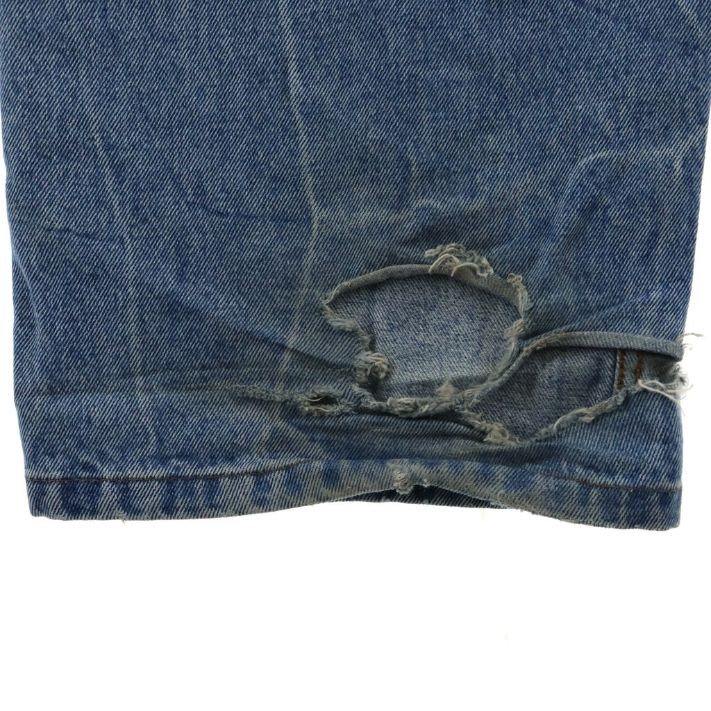 DRIES VAN NOTEN(ドリスヴァンノッテン) 21AW Pine Marble Washed Wide Denim マーブル ウォッシュド ワイドデニム パンツ インディゴ