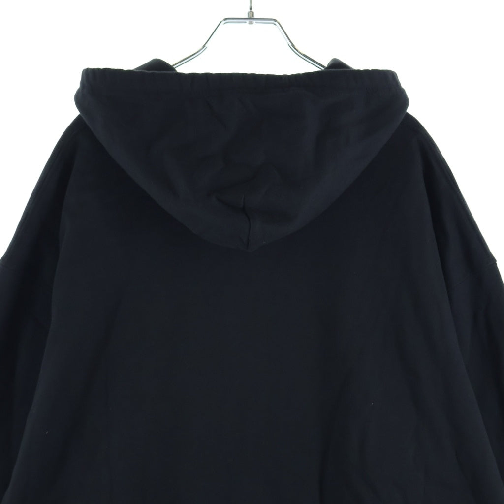 CHROME HEARTS(クロムハーツ) SWTSHRT HD ZIP アームロゴプリントジップアップパーカー ブラック