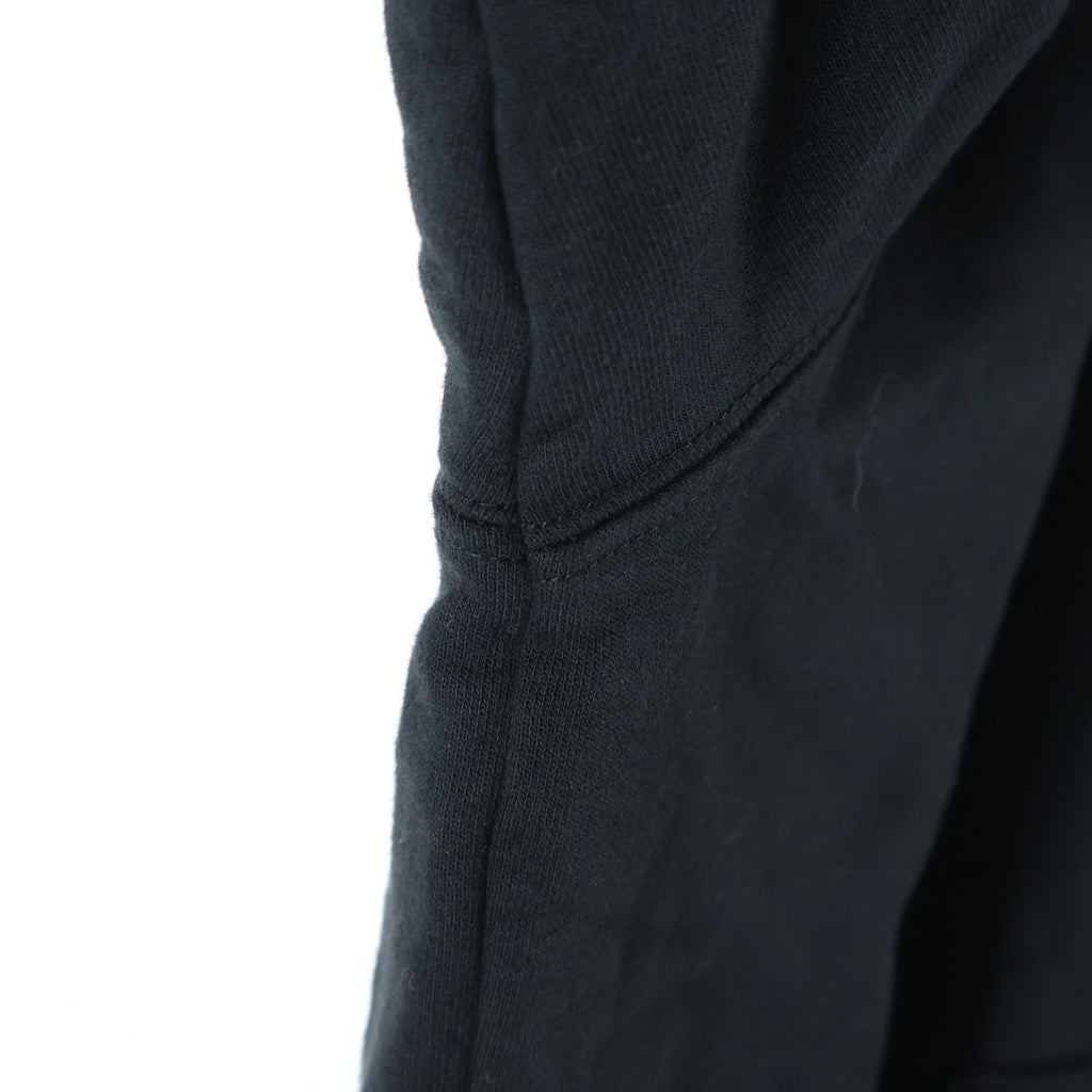 CHROME HEARTS(クロムハーツ) SWTSHRT HD ZIP アームロゴプリントジップアップパーカー ブラック
