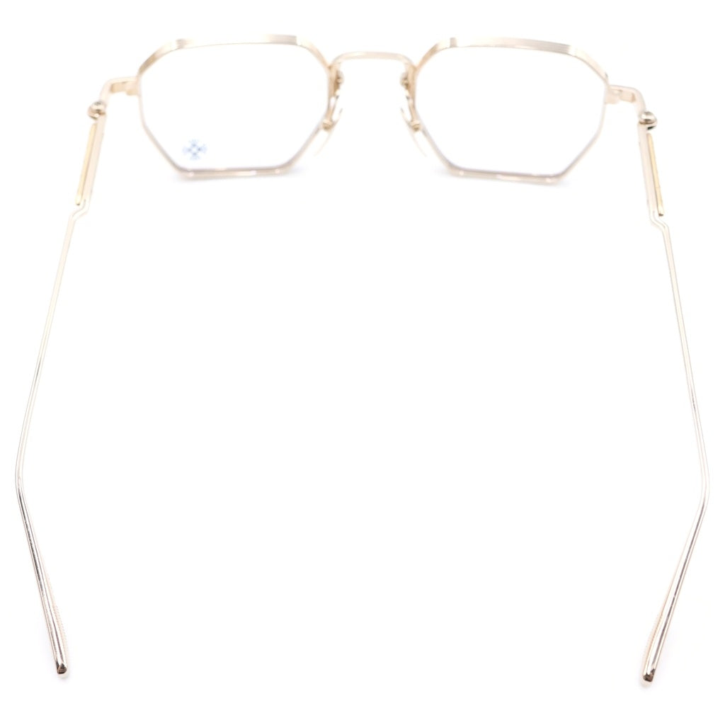 CHROME HEARTS(クロムハーツ) LUMP オクタゴン メタルフレーム サングラス アイウェア 眼鏡 ゴールド