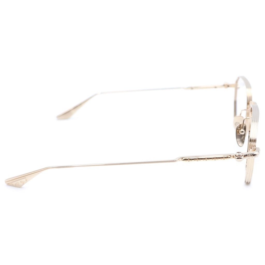 CHROME HEARTS(クロムハーツ) LUMP オクタゴン メタルフレーム サングラス アイウェア 眼鏡 ゴールド