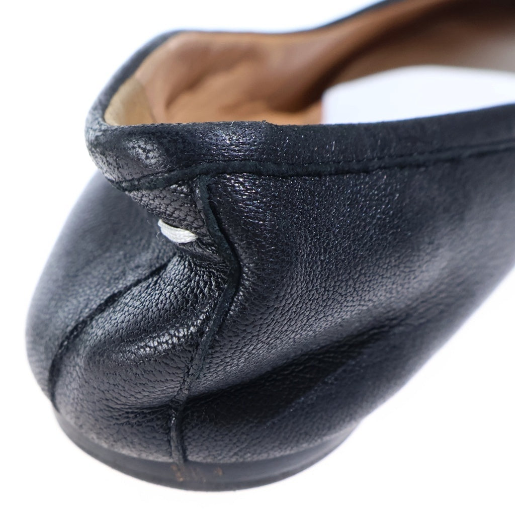 MM6 Maison Margiela(エムエムシックスメゾンマルジェラ) Tabi タビ バレエシューズ レザー US37.5/23.5cm レディース