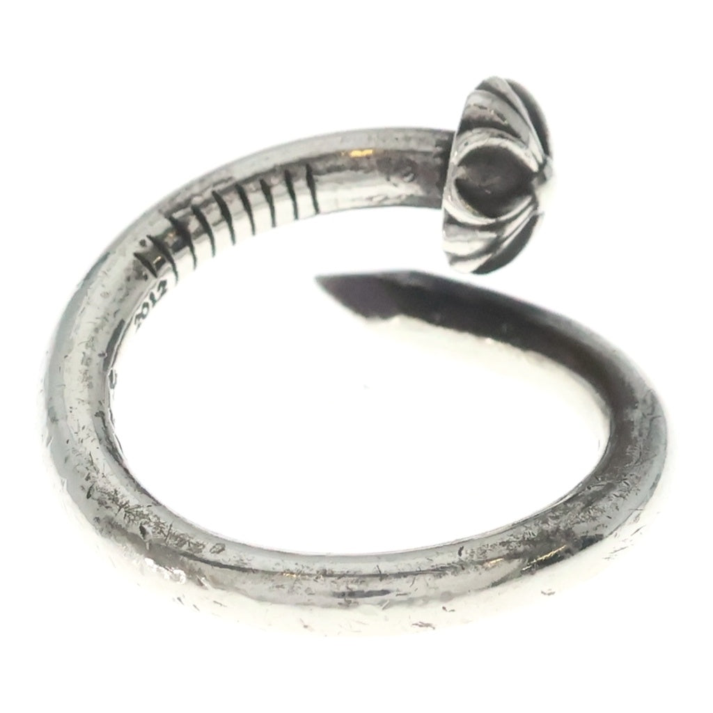 CHROME HEARTS(クロムハーツ) NAIL CRSBALL ネイル クロスボール リング シルバー BCA349
