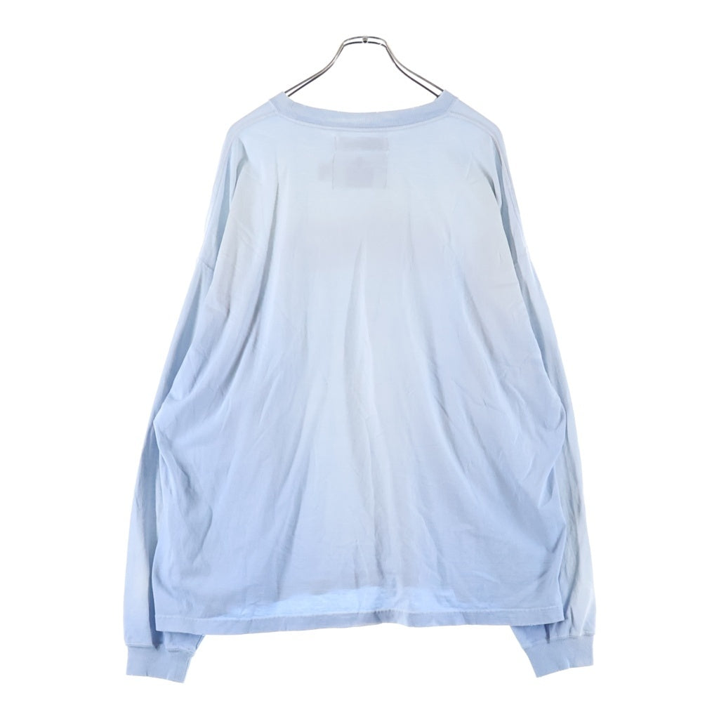 DAIRIKU(ダイリク) AMERICA Vintage Sunburn L/S Tee ヴィンテージ 長袖カットソー ロングスリーブ ライトブルー 24SS C-4
