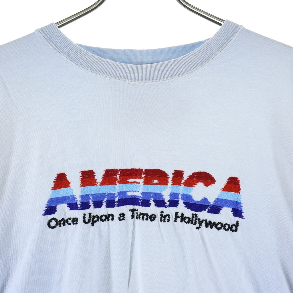 DAIRIKU(ダイリク) AMERICA Vintage Sunburn L/S Tee ヴィンテージ 長袖カットソー ロングスリーブ ライトブルー 24SS C-4