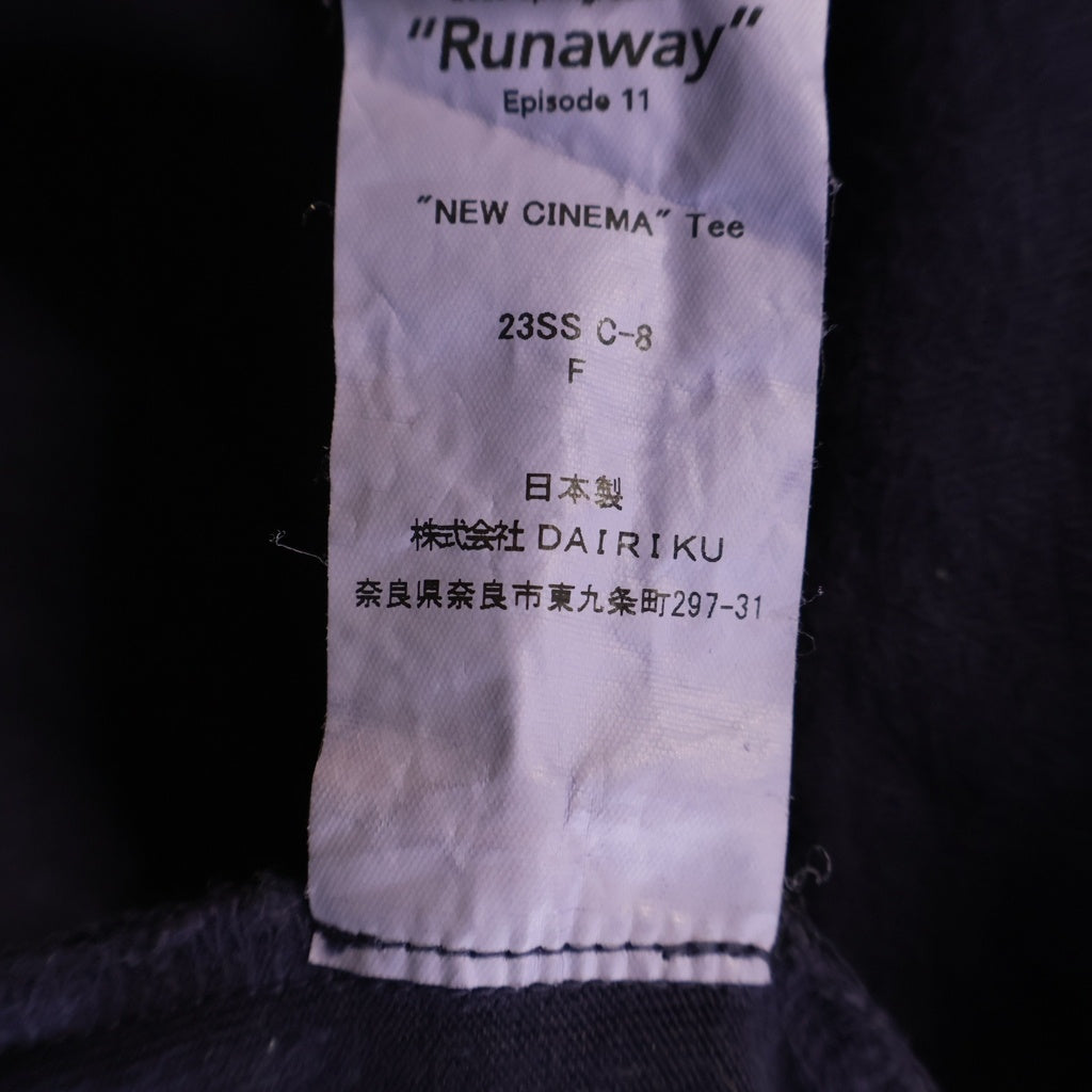 DAIRIKU(ダイリク) NEW CINEMA L/S Tee 長袖カットソー ロングスリーブ パープル 23SS C-8